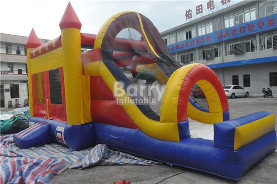 Tarpaulin Inflatable Jumping Castle Bounce Combo Slide For Toddler