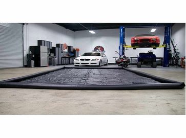 Soft PVC Inflatable Car Wash Mat Cleaning Garage Floor Containment Mats