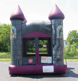 Blue Or Purple Moonwalk Bounce House Outdoor Inflatable Jumper Bouncer For Party