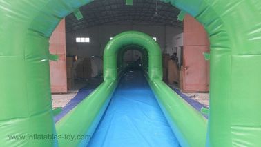 Customized Inflatable Pool Slides , PVC Tarpaulin Inflatable Water Slides For Adults