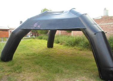 Large Pvc Car Shelter Inflatable Spider Tent Booth Tent Customized 4 Legs