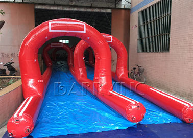 Customized Amazing Giant / Big Inflatable Slides Inflatable Pirate Ship Double Slide