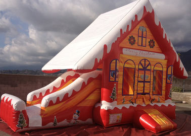 Big Festival Inflatable Bounce House Slide Combo Bouncer Jumping House For Christmas
