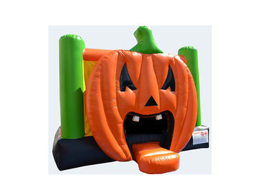 Festival Giant Kids Inflatable Bouncers Pumpkin Bounce Houses For Halloween