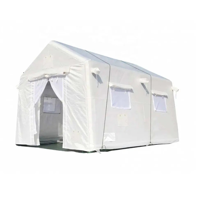 Air Tight White Camping Inflatable First Aid Tent For Shelter Customized Size