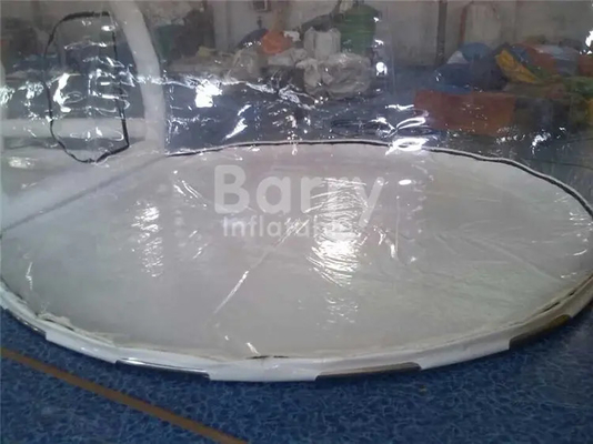 1.0mm pvc Camping Clear Inflatable Air Tent Outdoor For Rental