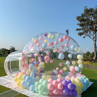 1.0mm PVC Material Inflatable Bubble Tent Outdoor Air Dome 3m Diameter
