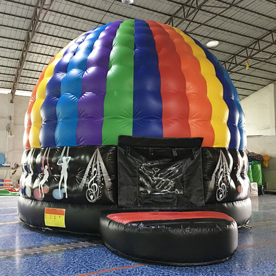 Lead Free Outdoor Bounce House Adult Kids Bounce House Inflatable Disco Bouncer