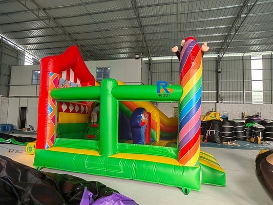 0.55mm PVC Commercial Jumping Castles Animals Jumper Inflatable Castle