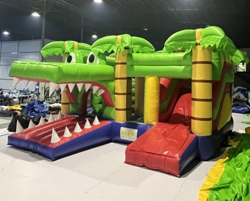 Fire Resistant Residential Bounce House Inflatables Castle For Kids