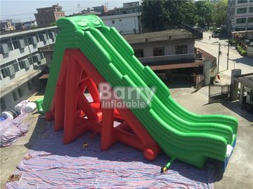Height 11.5m Free Fall Safety Giant Inflatable Slide For Adult 0.55mm PVC
