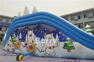 Customized Seals Tooth Inflatable  Summer Blow Up Water Slides