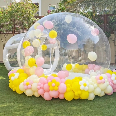 7 Working Days Production Time Inflatable Tent Bubble House Balloons With CE/UL Blower And Repair Material