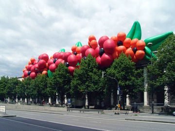 Artificial Inflatable Advertising Products , Inflatable Flowers For Wedding Decorations