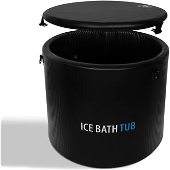 Custom Logo Inflatable Cold Plunge Ice Bath Tube Inflatable Bathtub For Athletes, Water Chiller Compatible