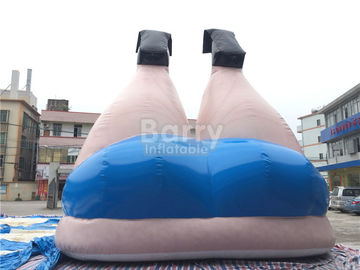 Good Tension Fireproof Outdoor Advertising Human Legs / Inflatable Model