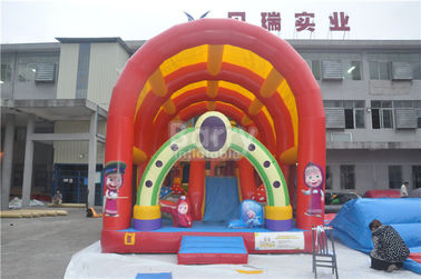 Indoor / Outdoor Kids Inflatable Playground Equipment With Cover
