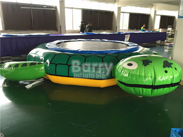 ODM Inflatable Turtle With Slide Durable 0.9mm Pvc Tarpaulin Material