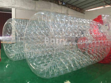 Amusement And Outdoor Water Moving Ball , Inflatable Water Roller
