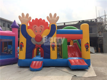 Large Industrial Small Toddler Or Kids Clown Bounce House On Clearance