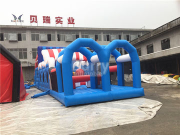 Custom Made Large Inflatable Obstacle Course / Inflatable Combo