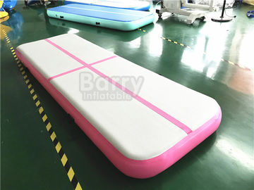3x1x0.2m Pink Mini Air Tumble Air Track Gymnastics Mat For Sumo Wrestling Or Traning Practice