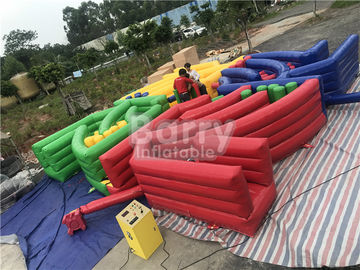 Fantasy World Entertainment Inflatable Sports Games Interactive Dizzy X With Machine