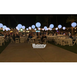 Advertising Inflatable Golf Ball 2.5m Diameter / Inflatable LED Ball For Wedding Decoration