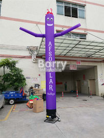 Custom Mini Inflatable Sky Dancer Single Leg Air Tube Dancing Man For Advertising