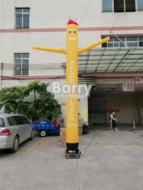 Custom Mini Inflatable Sky Dancer Single Leg Air Tube Dancing Man For Advertising