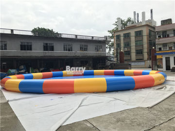 0.9mm PVC Inflatable Swimming Pool / Blow Up Portable Round Water Pool