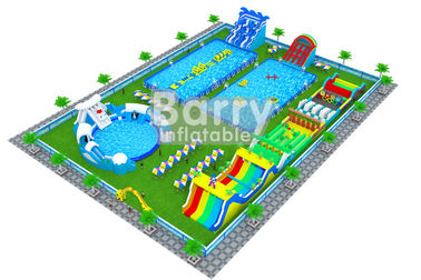 Professional Inflatable Water Park Business Plan / Water Park Design Build