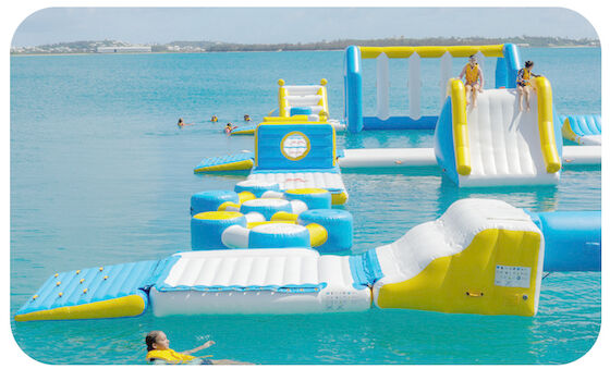 Logo Printing Aqua Sports Inflatable Floating Water Park PVC Tarpaulin