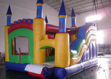 Commercial Castle Combo Bounce House / Residential Inflatable Combo