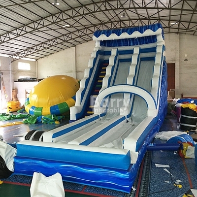Full Color Backyard Inflatable Water Park Slide For Adult