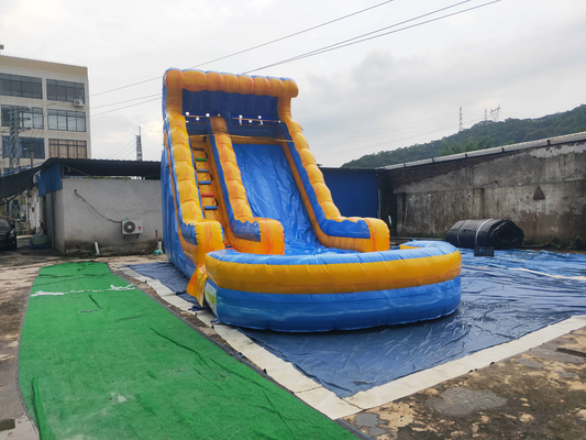 0.55mm PVC Inflatable Water Slide Blow Up Jumping Slide