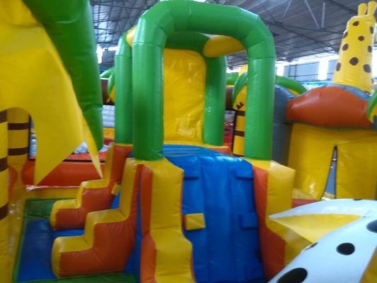 8x5m Inflatable Castle Bouncer Amusement Cartoon Theme Park