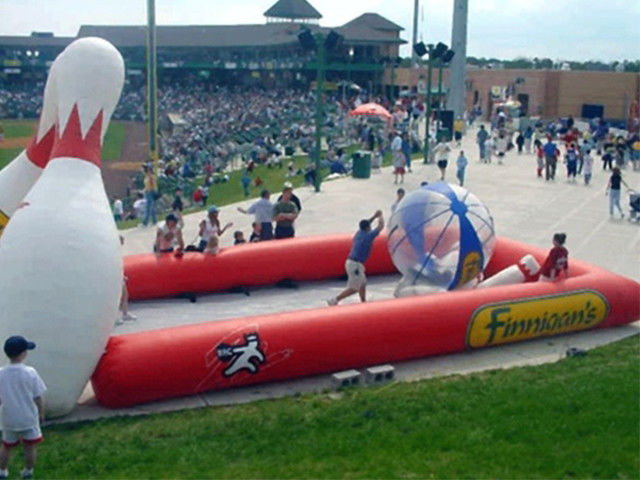 big inflatable bowling pins