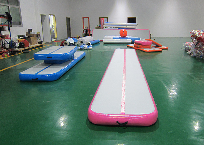 Commercial Pink Air Track Gymnastics Mat 12m ,10m , 8m , 6m , 3m