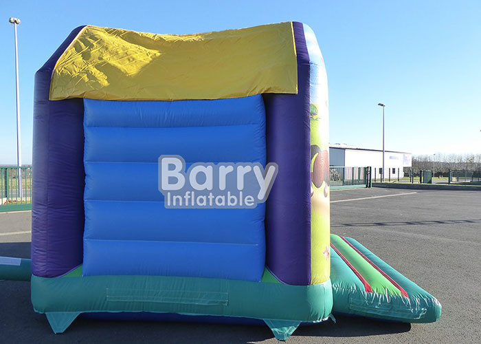 Commercial Children Inflatable Farm Theme Bounce House Combo With Slide
