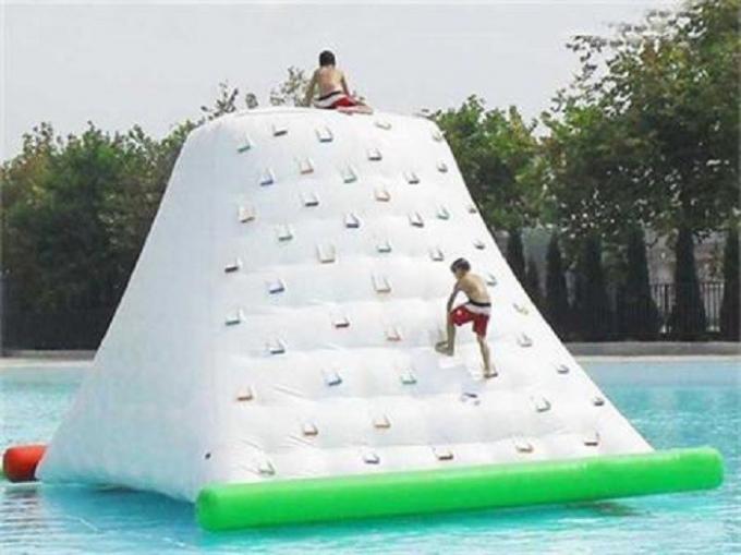 Crazy Inflatable Water Toys Inflatable Iceberg / Icetower For Floating