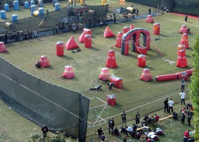 Outdoor Inflatable Paintball Area For Inflatable Paintball ...