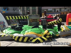 Meltdown Inflatable Sweeper Game Tarpaulin Obstacle Multi Player