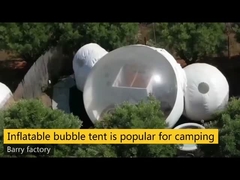 1.0mm PVC Material Inflatable Bubble Tent Outdoor Air Dome 3m Diameter