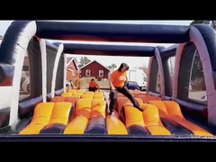 Giant event insane 5k inflatable obstacle course