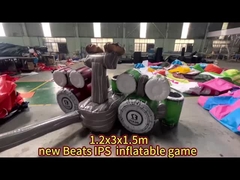 Rock Out With Beats Interactive Play System IPS Inflatable Drums Game For Musical Event