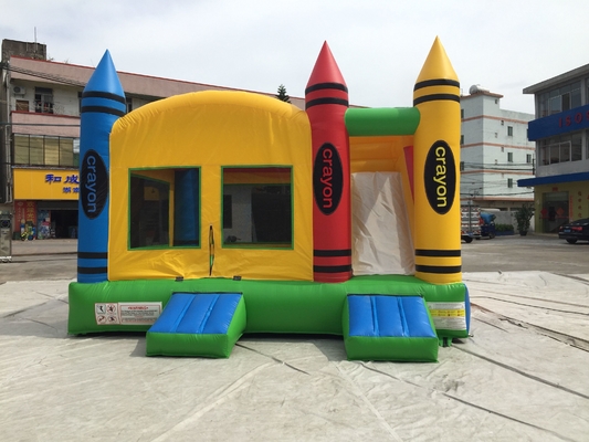 Indoor Outdoor Party Inflatable Castle Combo With Slide Kids Jumping Bouncer