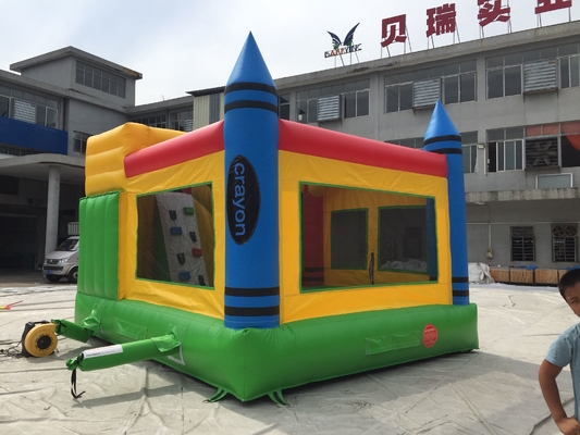 Indoor Outdoor Party Inflatable Castle Combo With Slide Kids Jumping Bouncer