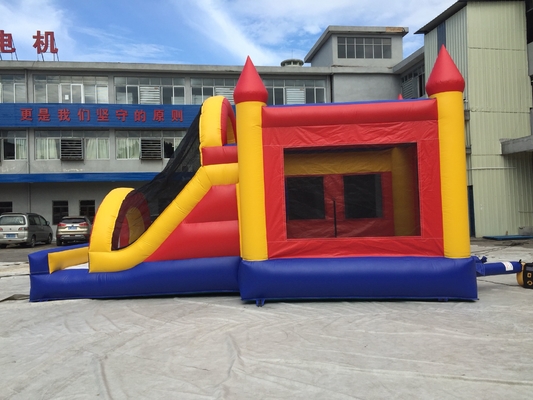 Blow Up Bouncy Castle Combo Inflatable Bouncer With Slide Double Tripple Stitch