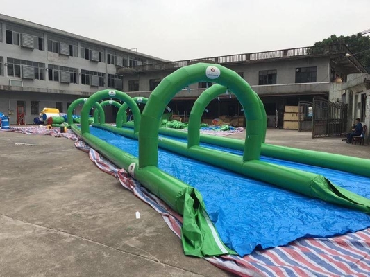 Multicolor Inflatable Water Slides Bouncer Blow Up Castle Combo